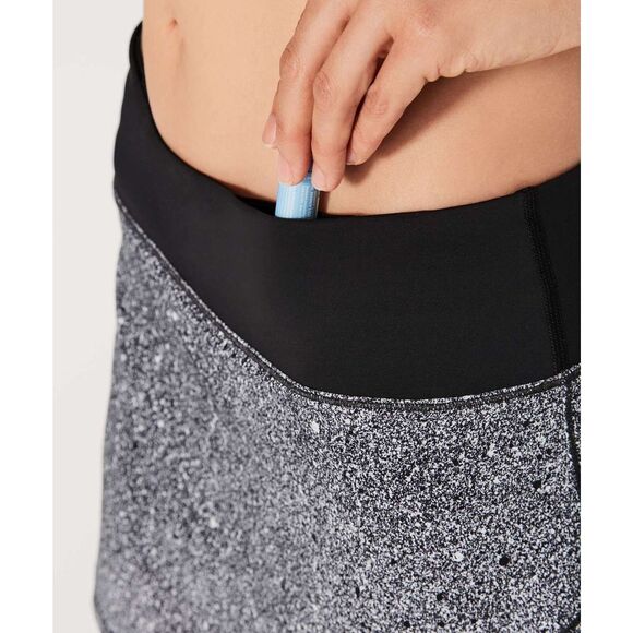 NWT Lululemon Size 2 Tall Circuit Breaker Skirt II Luminesce Black Skort Tennis - Picture 8 of 12